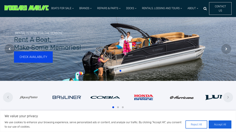 Cruising, Fishing, Wake/Surf/Ski, Pontoon Boats and Personal Watercrafts For Sale Near Lake Bomoseen, Vermont | Woodard Marine