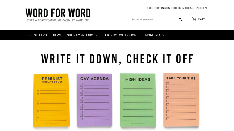 WORD FOR WORD FACTORY C WORD FOR WORD Factory