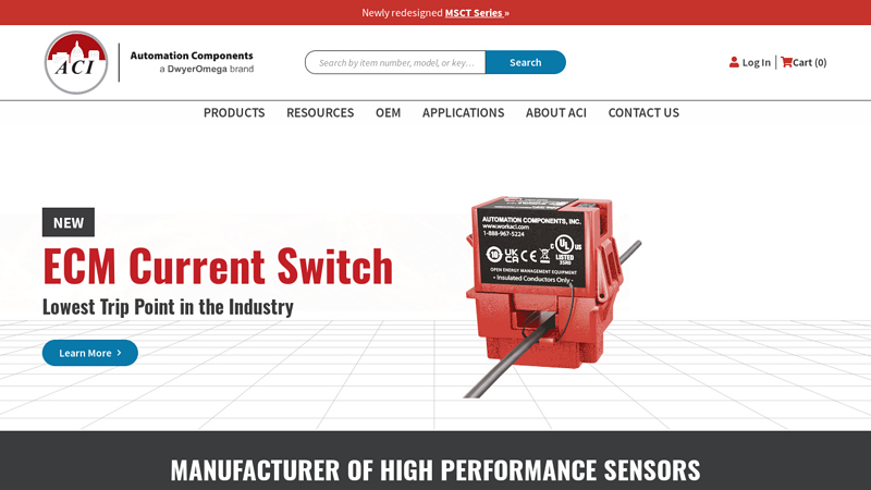 Building Automation Sensors | Automation Components, Inc.