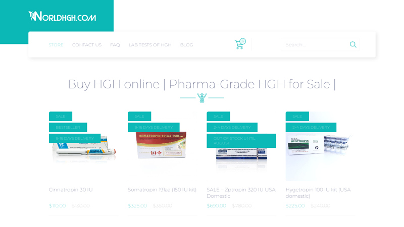 Buy HGH online | Pharma-Grade HGH for Sale