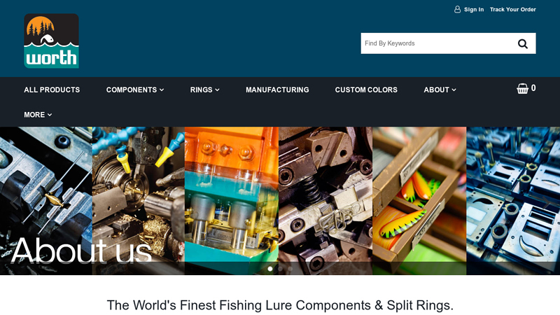 The Worth Company | Bulk Fishing Lure Components | Bulk Split Rings