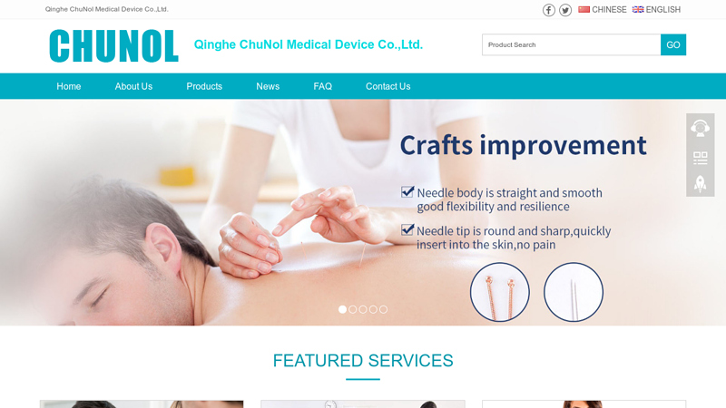 Qinghe ChuNol Medical Device Co.,Ltd. - TCM,Cupping set, Acupuncture needle, Moxa stick, Massage Guasha tools, TDP Lamps, Zhoulin Lamps