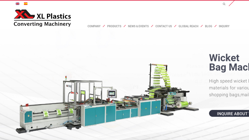 Manufacturers of Plastic Bag Making Machines - XL Plastics