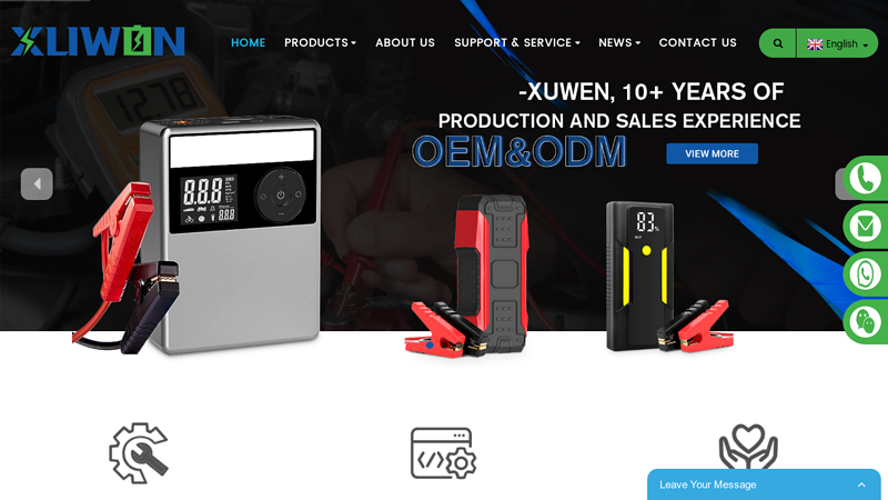 China Car Jump Starter, Jump Pack, Car Jumper, Ev Charging Supplier - Xuwen