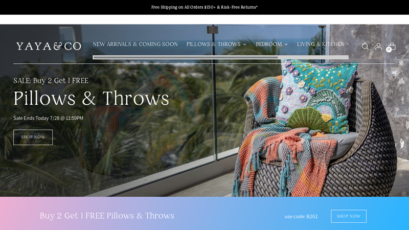 YaYa & Co.? | Abstract, Eclectic, Organic Pillows, Bedding & Decor. C YaYa & Co.