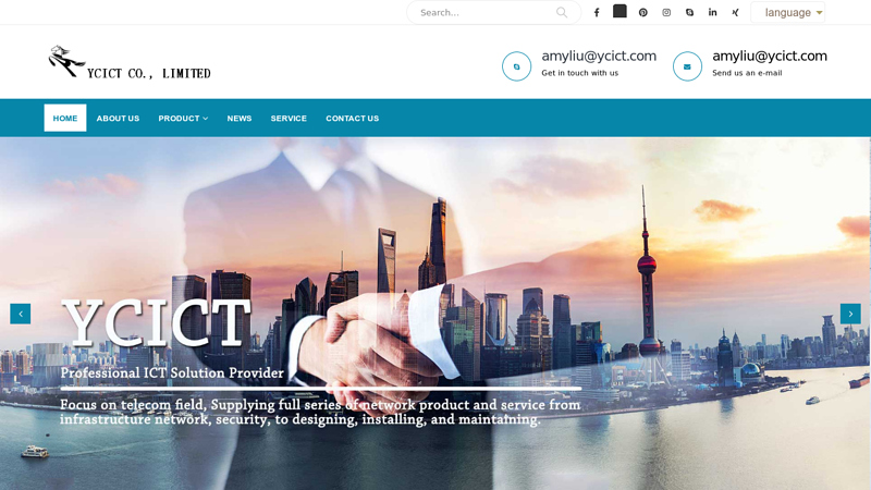 Huawei Cisco Fiberhome ZTE Telecom equipment YCICT