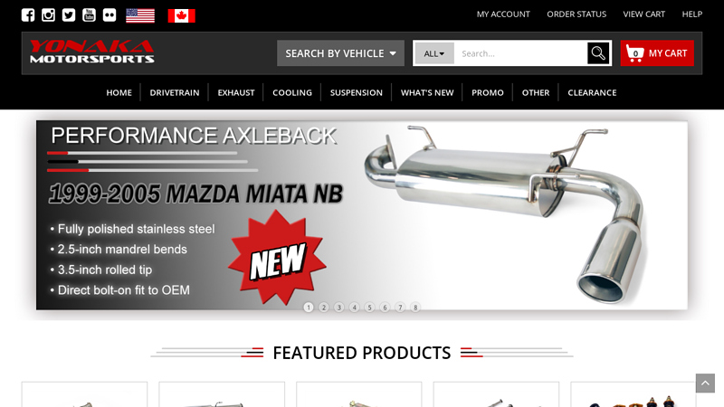 Yonaka Motorsports - High Performance Parts since 2001