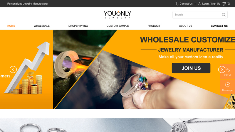 Wholesale & Dropshipping Customized Jewelry-Best Price Offered | Youonlyjewelry
