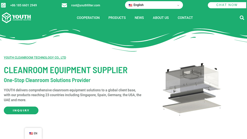 Cleanroom Equipment Manufacturer - 17+ Years