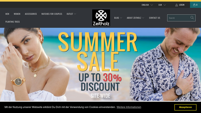 Wooden Watches for Men and Women - Zeitholz