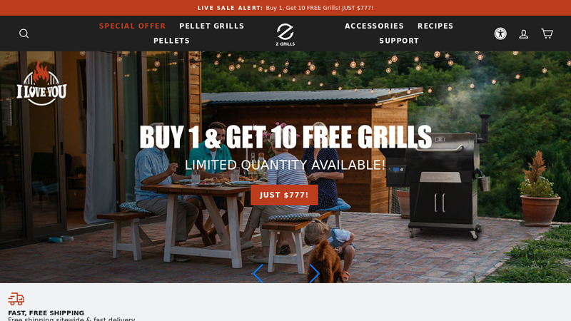 Z Grills? Official Website | Top Rated Pellet Grills