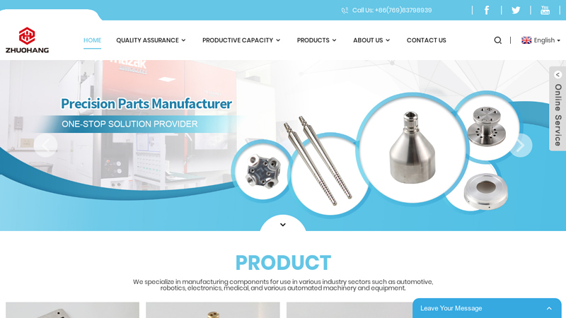 CNC Machining, High Precision CNC, Milled Parts - Zhuohang