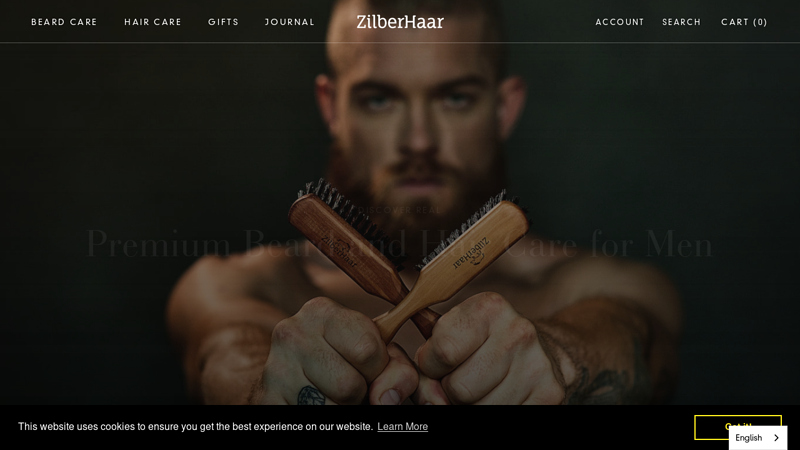 Beard and Haircare for Men by ZilberHaar C Official Website